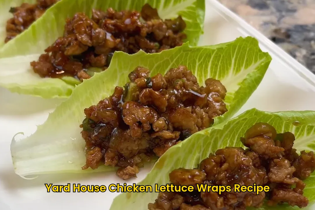 Yard House Chicken Lettuce Wraps Recipe