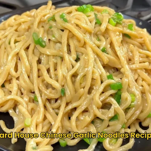 Yard House Chinese Garlic Noodles Recipe
